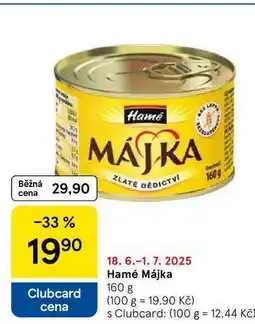 Tesco Hamé Májka 160 g nabídka