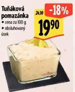 Albert Tuňáková pomazánka nabídka