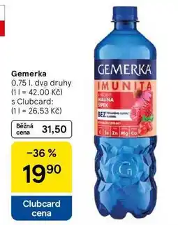 Tesco Gemerka dva druhy, 0.75 l nabídka