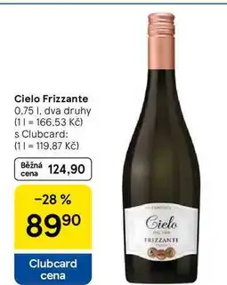 Tesco Cielo Frizzante, 0.75 l, dva druhy nabídka