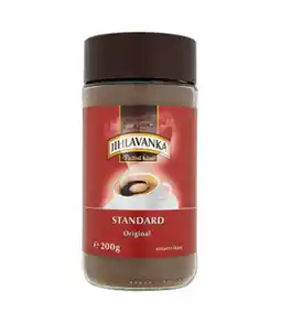 Tesco Jihlavanka Standard 200g, instantní káva, vybrané druhy nabídka