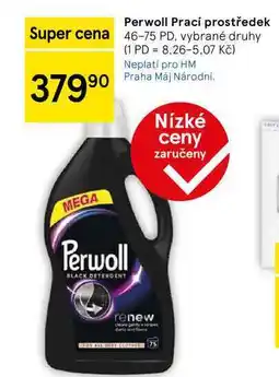 Tesco Perwoll Prací prostředek, 46-75 PD, vybrané druhy nabídka