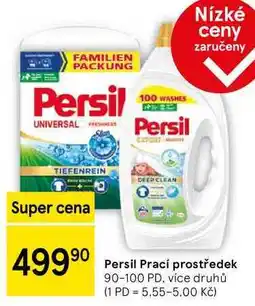 Tesco Persil Prací prostředek, 90-100 PD, více druhů nabídka