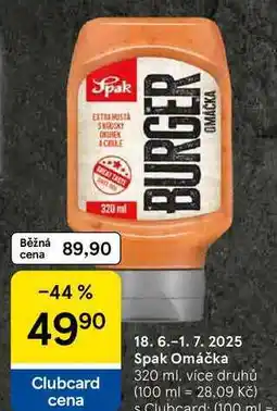 Tesco Spak Omáčka, 320 ml nabídka
