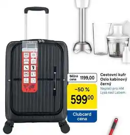 Tesco Cestovní kufr Oslo kabinový černý nabídka