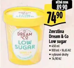 Albert Zmrzlina Dream & Co Low sugar nabídka