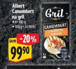 Albert Albert Camembert na gril 4x100 g nabídka