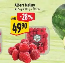 Albert Albert Maliny 125 g nabídka