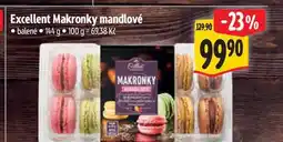 Albert Excellent Makronky mandlové balené 144 g nabídka