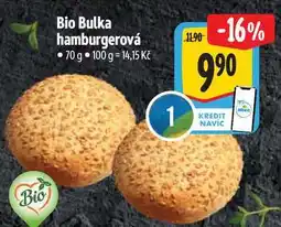 Albert Bio Bio Bulka hamburgerová 70 g nabídka