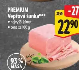 Albert PREMIUM Vepřová šunka 100 g nabídka