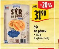 Albert Sýr na pánev 100 g nabídka