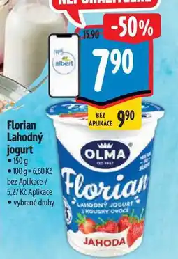 Albert Florian Lahodný jogurt 150 g nabídka