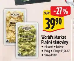 Albert World's Market Plněné těstoviny 250 g nabídka