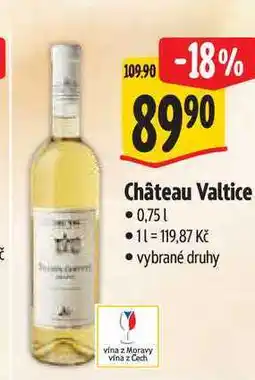 Albert Château Valtice 0,75 l nabídka