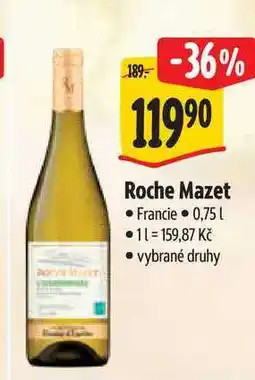 Albert Roche Mazet 0,75 l nabídka