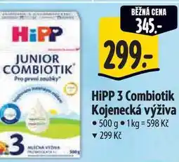 Albert HiPP 3 Combiotik Kojenecká výživa 500 g nabídka