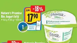 Albert Nature's Promise Bio Jogurt bílý 150 g nabídka