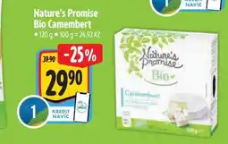 Albert Nature's Promise Bio Camembert 120 g nabídka