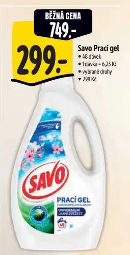 Albert Savo Prací gel 48 dávek nabídka