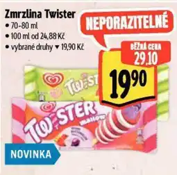 Albert Zmrzlina Twister nabídka