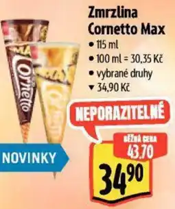 Albert Zmrzlina Cornetto Max nabídka
