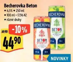 Albert Becherovka Beton nabídka