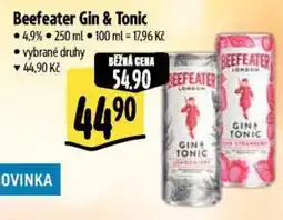 Albert Beefeater Gin & Tonic nabídka