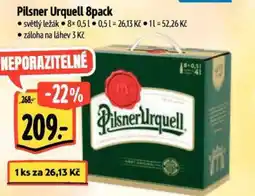 Albert Pilsner Urquell 8pack nabídka
