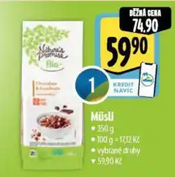 Albert Müsli nabídka
