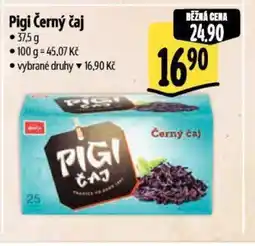 Albert Pigi Černý čaj nabídka