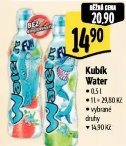 Albert Kubík Water nabídka