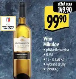 Albert Víno Mikulov nabídka