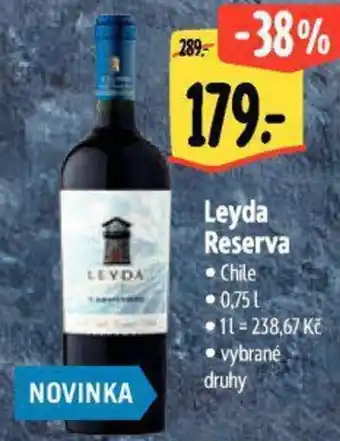 Albert Leyda Reserva nabídka