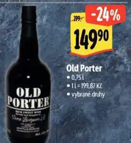 Albert Old Porter nabídka