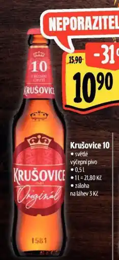 Albert Krušovice 10 nabídka