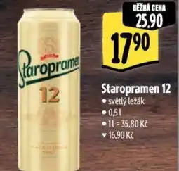 Albert Staropramen 12 nabídka