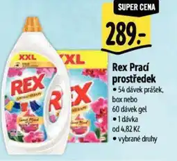 Albert Rex Prací prostředek nabídka