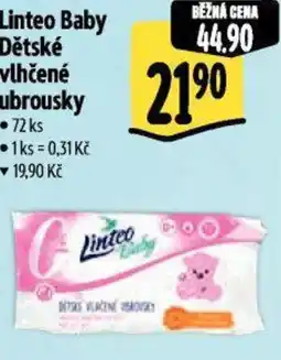 Albert Linteo Baby Dětské vlhčené ubrousky nabídka