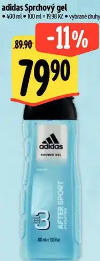 Albert Adidas sprchový gel nabídka