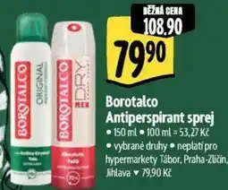 Albert Borotalco Antiperspirant sprej nabídka