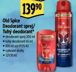 Albert Old Spice Deodorant sprej/ Tuhý deodorant nabídka