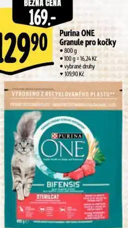 Albert Purina ONE Granule pro kočky nabídka
