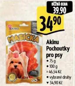Albert Akinu Pochoutky pro psy nabídka