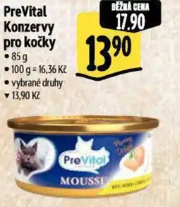 Albert PreVital Konzervy pro kočky nabídka