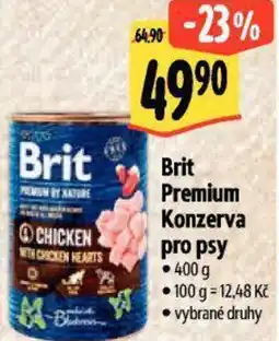 Albert Brit Premium Konzerva pro psy nabídka
