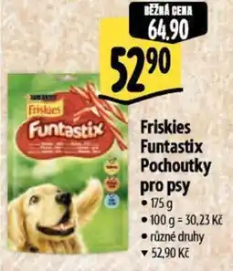 Albert Friskies Funtastix Pochoutky pro psy nabídka