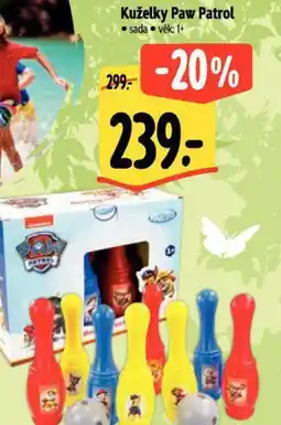 Kuželky Paw Patrol