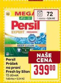 Billa Persil Prášek na praní Fresh by Silan 72 dávek nabídka