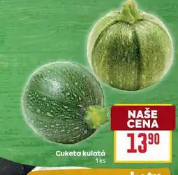 Billa Cuketa kulatá 1ks nabídka